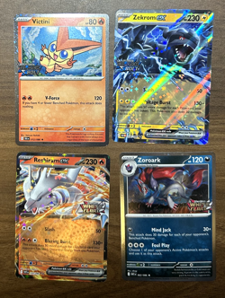 Pokemon TCG Unova Heavy Hitters Premium Collection All 4 Stamped Promos - Image 1