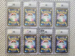 Pokemon CGC Gem Mint 10 lot of 8 Art Rare Slabs, Lickitung, Gloom, Veluza - Image 2