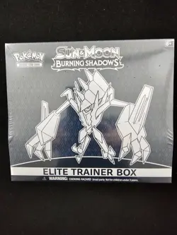 Pokemon Sun and Moon Burning Shadows Elite Trainer Box (ETB) - Image 1