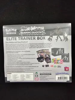 Pokemon Sun and Moon Burning Shadows Elite Trainer Box (ETB) - Image 2
