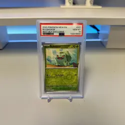 2023 Pokemon Mew En Best Buy Exclusive #001 Bulbasaur PSA 10 GEM MINT - Image 3