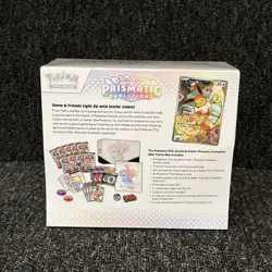Pokemon TCG: Prismatic Evolutions Elite Trainer Box ETB Small Rip Factory Sealed - Image 2