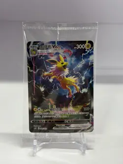 Pokemon TCG S-Chinese 2024 Sword&Shield Jolteon Vmax HR CSHC-009 HOLO Alt ART- - Image 1