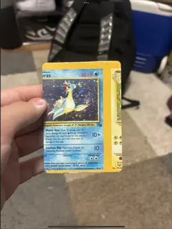 🔥 RARE MISCUT LAPRAS & RAICHU FOSSIL HOLO - NON FACTORY CUT - POKEMON 🔥 - Image 2