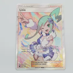 Lisia Full Art 164/168 SM Celestial Storm Holo LP Pokemon TCG - Image 1