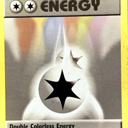 Double Colorless Energy - Pokemon TCG - Base Set - 96/102 - UNCOMMON ~ HP - Image 1