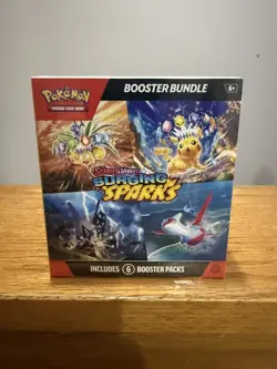 Pokemon TCG: Surging Sparks - Booster Bundle (6 Booster Packs) *Factory Sealed* - Image 1