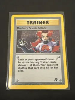 Pokemon TCG Rocket’s Sneak Attack Unlimited Holo 16/82 WOTC - Image 1