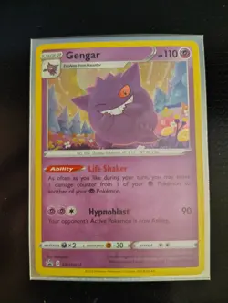Pokemon TCG GENGAR SWSH052 | Sword & Shield Black Star Promo - LP - Image 1