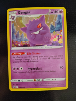 Pokemon TCG GENGAR SWSH052 | Sword & Shield Black Star Promo - LP - Image 2