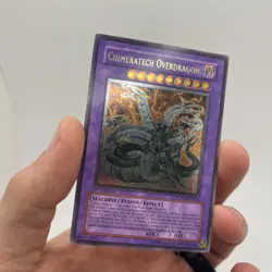 Chimeratech Overdragon POTD-EN034 Ultimate Rare 1st Edition - Image 2