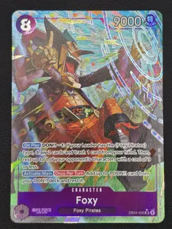 Foxy (Alternate Art) EB04-036 The Azure Sea's Seven Foil - Image 1