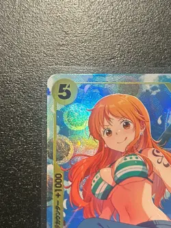 Nami (Alt Art) EB03-053 SR HOLO parallel/JAPANESE ONE PIECE Heroines Edition Tcg - Image 2