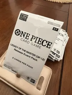 One Piece Legacy of the Master Release Event Pack OP-12 English Set of 46 - Image 3