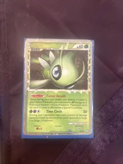 Pokemon TCG Celebi Holo Ultra Rare Card 92/102 Prime Triumphant - Image 1