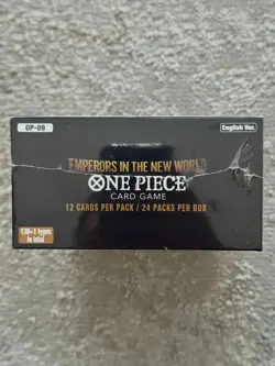 One Piece Card Game OP-09 Emperors in the New World Booster Box English | SEALED - Image 3