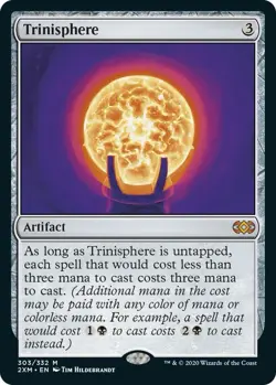 Mtg Card Trinisphere Double Masters Mythic Rare X1 - Image 1