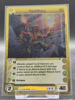 Chaotic Card : Taffial Rise Of The Oligarch First Edition Rare creature - Image 1