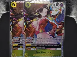 Boa Hancock OP14-112 SR lot of 2 cards. THE AZURE SEA'S SEVEN ENGLISH OP14 - Image 1