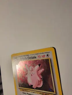 Pokemon TCG Erika's Clefable Gym Heroes Holo Rare Card 3/132 NP NM or higher - Image 2