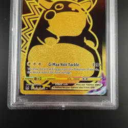PSA 10 Pikachu Vmax TG29/TG30 Pokemon Lost Origin Holo Full Art Graded Card - Image 3