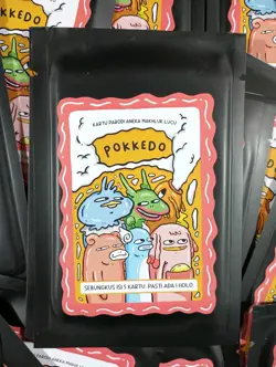 Pokkedo V4 Booster Pack Pokemon Fanmade Edo Juang Artist 5 cards Per Pack New - Image 2
