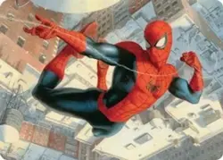 Spider-Man, Peter Parker - Art Card SPM Art NM MTG - Image 1