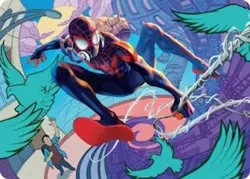 Spider-Man, Brooklyn Visionary - Art Card SPM Art NM MTG - Image 1