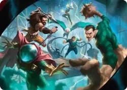 Behold the Sinister Six! (#7) - Art Card SPM Art NM MTG - Image 1