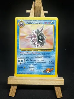 Misty's Cloyster 29/132 Rare Gym Heroes 1999 - Pokemon Card TCG - Near Mint - Image 1