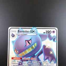 Banette GX SV61/SV94 Pokemon Hidden Fates Holo Full Art Card - Image 2