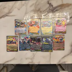 Mega Evolutions EX Pokemon Card Lot 10 Cards - Image 1