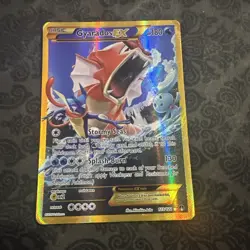 Pokemon TCG Gyarados EX 123/122 XY Breakpoint 2016 Secret Holo Rare Card - Image 1