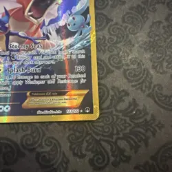 Pokemon TCG Gyarados EX 123/122 XY Breakpoint 2016 Secret Holo Rare Card - Image 2