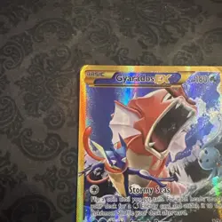 Pokemon TCG Gyarados EX 123/122 XY Breakpoint 2016 Secret Holo Rare Card - Image 4