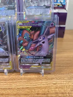 Pokemon Tag Team GX Espeon Garchomp Greninja GX 4x Cards - Image 2