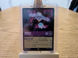 LEGENDARY CARD URSULA POWER HUNGRY DISNEY LORCANA THE FIRST CHAPTER 59/204 - Image 1