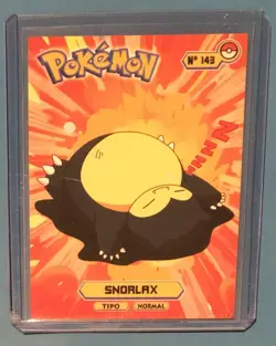 2024 Pokemon Cards Tops Pokedex Database #143 Snorlax - Image 1