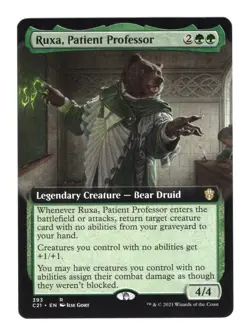 MTG English Ruxa, Patient Professor (Extended Art) NM Regular English - Image 1