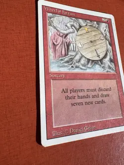 MTG Wheel Of Fortune Revised Edition Moderate Play - Image 2