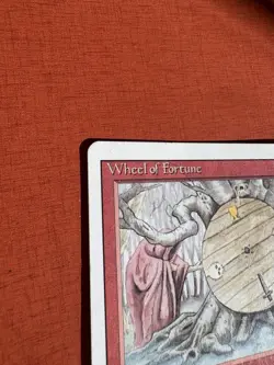 MTG Wheel Of Fortune Revised Edition Moderate Play - Image 3