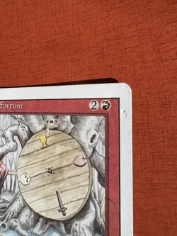 MTG Wheel Of Fortune Revised Edition Moderate Play - Image 5