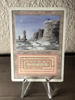 Plateau Revised Edition Regular Moderate To Heavy Play Magic The Gathering - Image 2