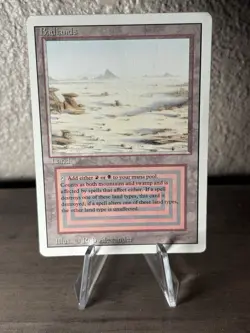 MTG Magic The Gathering Badlands Dual Land Revised Edition MP To HP - Image 2