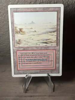 MTG Magic The Gathering Badlands Dual Land Revised Edition MP To HP - Image 3