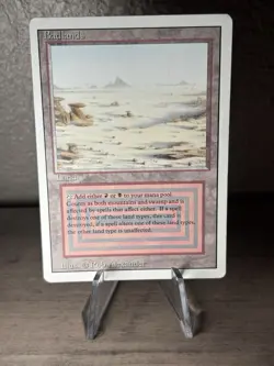 MTG Magic The Gathering Badlands Dual Land Revised Edition MP To HP - Image 4