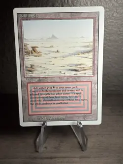 MTG Magic The Gathering Badlands Dual Land Revised Edition MP To HP - Image 5