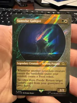 Samwise Gamgee (Showcase) (Surge Foil) Lord of the Rings NM 819 - Image 1