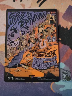 Spiteful Banditry (Borderless Poster) *Regular* Lord of the Rings #0738 MYTHIC - Image 1