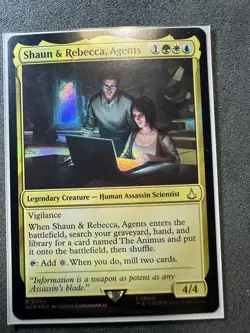 Shaun And Rebecca, Agents Assassins Creed Magic The Gathering - Image 2